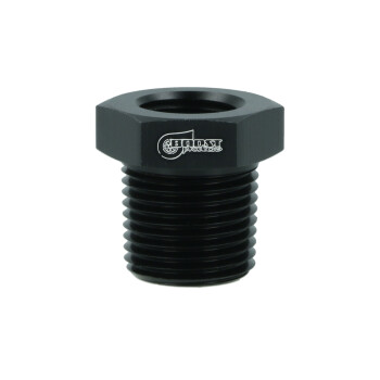 Screw-in Reducer NPT 1/4" Female to NPT 3/8" Male - satin black