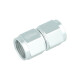 Adapter Dash 8 Female to Dash 8 Female - satin silver