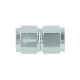 Adapter Dash 8 Female to Dash 8 Female - satin silver