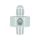 Adapter Dash 4 Male to NPT 1/8" Male with Port NPT 1/8" - satin silver