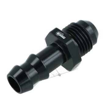Screw-in Adapter Dash 6 Male to Barb 10mm (3/8") - satin black