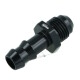 Screw-in Adapter Dash 6 Male to Barb 10mm (3/8") - satin black
