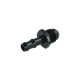 Screw-in Adapter Dash 6 Male to Barb 8mm (5/16") - satin black