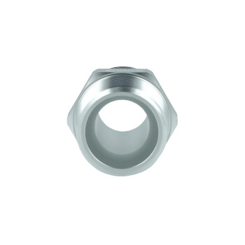 Adapter Dash 12 Male to NPT 3/4" Male - satin silver