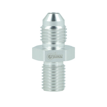 Adapter Dash 4 Male to M10x1,25mm Male - satin silver