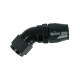 BOOST products High Flow Swivel Hose End Dash 10 - 45° - black