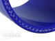 Silicone Reducer Straight, 102 - 89mm, Blue