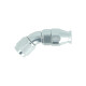 BOOST products High Flow PTFE Swivel Hose End Dash 4 - 45° - silver