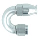 BOOST products High Flow PTFE Swivel Hose End Dash 4 - 180° - silver