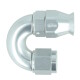 BOOST products High Flow PTFE Swivel Hose End Dash 6 - 180° - silver