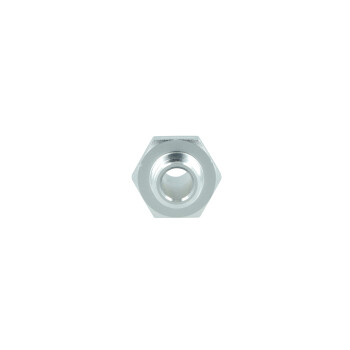 Screw-in Adapter NPT 1/8" Male to Hose Connection 10mm (3/8") - satin silver