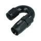 BOOST products High Flow Swivel Hose End Dash 4 - 180° - black