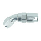 BOOST products High Flow Swivel Hose End Dash 4 - 45° - silver