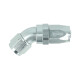 BOOST products High Flow Swivel Hose End Dash 8 - 45° - silver