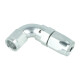 BOOST products High Flow Swivel Hose End Dash 6 - 90° - silver