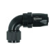 BOOST products High Flow Swivel Hose End Dash 8 - 90° - black