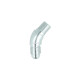 Adapter Dash 4 Male to NPT 1/8" Male - 45° - silver