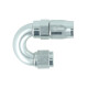BOOST products High Flow Swivel Hose End Dash 4 - 180° - silver