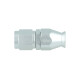 BOOST products PTFE Hose End Dash 4 - straight - satin silver