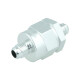 One Way Check Valve Dash 6 Male - satin silver