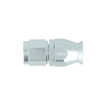 BOOST products PTFE Hose End Dash 6 - straight - satin silver