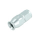BOOST products PTFE Hose End Dash 6 - straight - satin silver