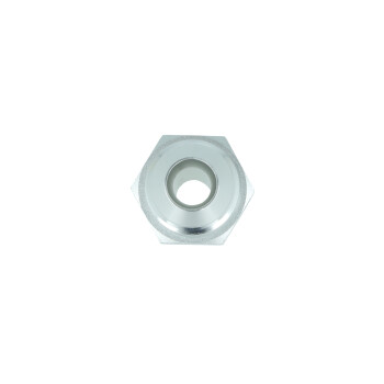 Screw-in Adapter Dash 8 Male to Barb 10mm (3/8") - satin silver