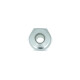Screw-in Adapter Dash 8 Male to Barb 10mm (3/8") - satin silver