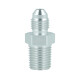 Adapter Dash 4 Male to NPT 1/4" Male - satin silver