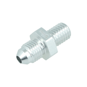 Adapter Dash 4 Male to M10x1,5mm Male - satin silver