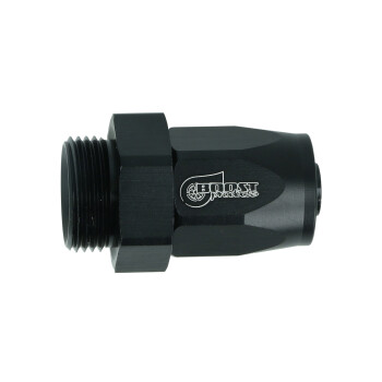 BOOST products Swivel Hose End Dash 8 to M22x1,5mm male with O-Ring - straight - satin black
