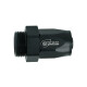 BOOST products Swivel Hose End Dash 8 to M22x1,5mm male with O-Ring - straight - satin black