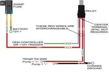 DIY fuel pump wiring kit