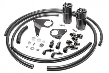 Dual oil catch can kit - Mitsubishi EVO X (2008-2009) -...