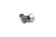 SAE quick connect adapter 5/16" female to -06 AN / Dash 6 male - low profile elbow