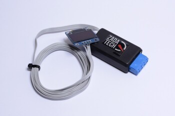 OLED 1.3" digital single oil pressure gauge (Psi) - Extra large digits - incl. sensor