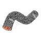 Subaru Impreza WRX / STI Silicone Radiator Hose Kit, 1992-1998, Black | MMHOSE-GC8T-92BK
