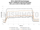 Infiniti Q50/Q60 3.0T Performance Heat Exchanger, 2016+ | MMHE-Q50-16