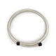 Braided -6AN 10Ft. Hose, Stainless | MMSBH-06120-CS