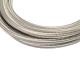 Braided -6AN 10Ft. Hose, Stainless | MMSBH-06120-CS