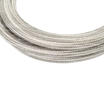 Braided -10AN 3Ft. Hose, Stainless | MMSBH-1036-CS