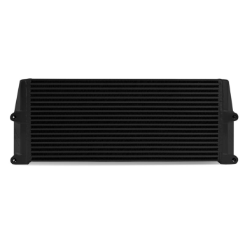 Heavy-Duty Oil Cooler, 17", Same-Side Outlets, Black | MMOC-SSO-17BK