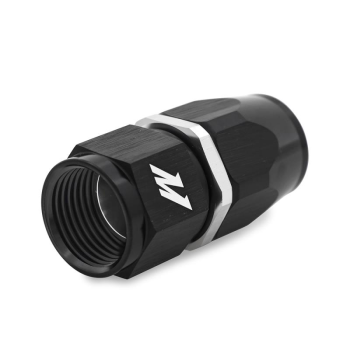 Aluminum -10AN Straight Fitting, Black | MMFT-SW-10-ST