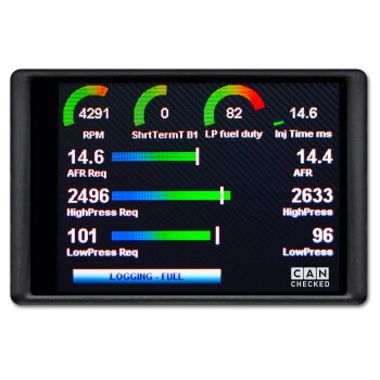 CANchecked MFD28 GEN 2 - 2.8" OBD2 Display Hyundai i30n (>2020 / Facelift) - RHD