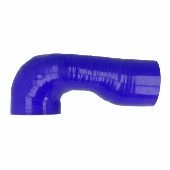 90° Degree Cobra Head Silicone Elbow 2.5" / 63,5mm - Blue
