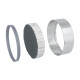 TurboZentrum Installation kit for MAF Honeycomb 102mm / 4" - Alu (with Honeycomb)