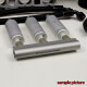 TurboZentrum fuel log 4-port collector kit for 2x WALBRO GSL392 fuel pumps