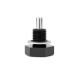 Magnetic Oil Drain Plug Mishimoto M14 x 1.5 / Black | MMODP-1415B