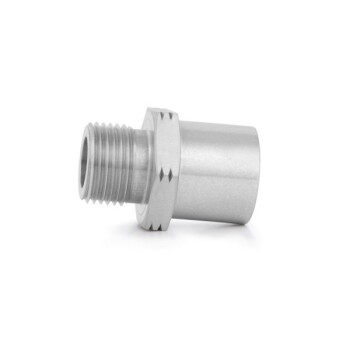 Sandwich Plate Oil Filter Screw Adapter Mishimoto Stainless Steel / 3/4" -16UNF | MMSPA-3416