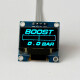 OLED 0.96" digital single gauge incl. sensor - blue